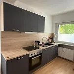 Messe Essen, Modernes Mit Küche, Smart-tv Und Separatem Schlafzimmer, Self-check-in Apartamento