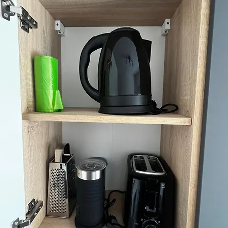 Messe Essen, Modernes Apartment Mit Kueche, Smart-Tv Und Separatem Schlafzimmer, Self-Check-In *