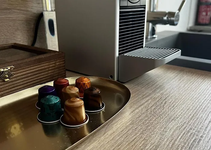 Lejlighed Messe Essen, Modernes Mit Kueche, Smart-tv Und Separatem Schlafzimmer, Self-check-in