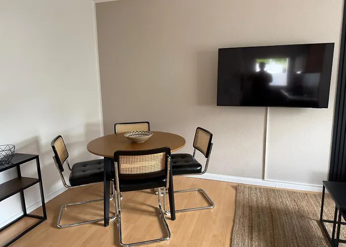 Messe Essen, Modernes Mit Kueche, Smart-tv Und Separatem Schlafzimmer, Self-check-in *