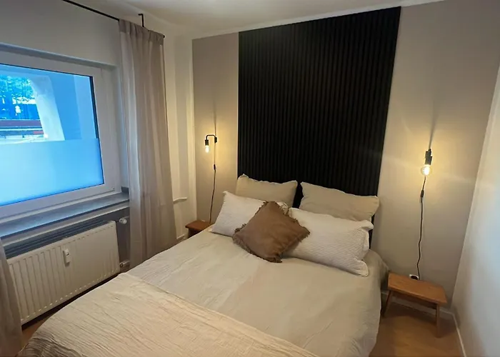 Appartement Messe Essen, Modernes Mit Kueche, Smart-tv Und Separatem Schlafzimmer, Self-check-in