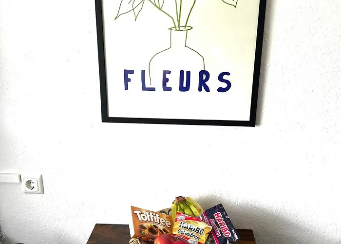 Messe Essen, Modernes Mit Kueche, Smart-tv Und Separatem Schlafzimmer, Self-check-in Essen